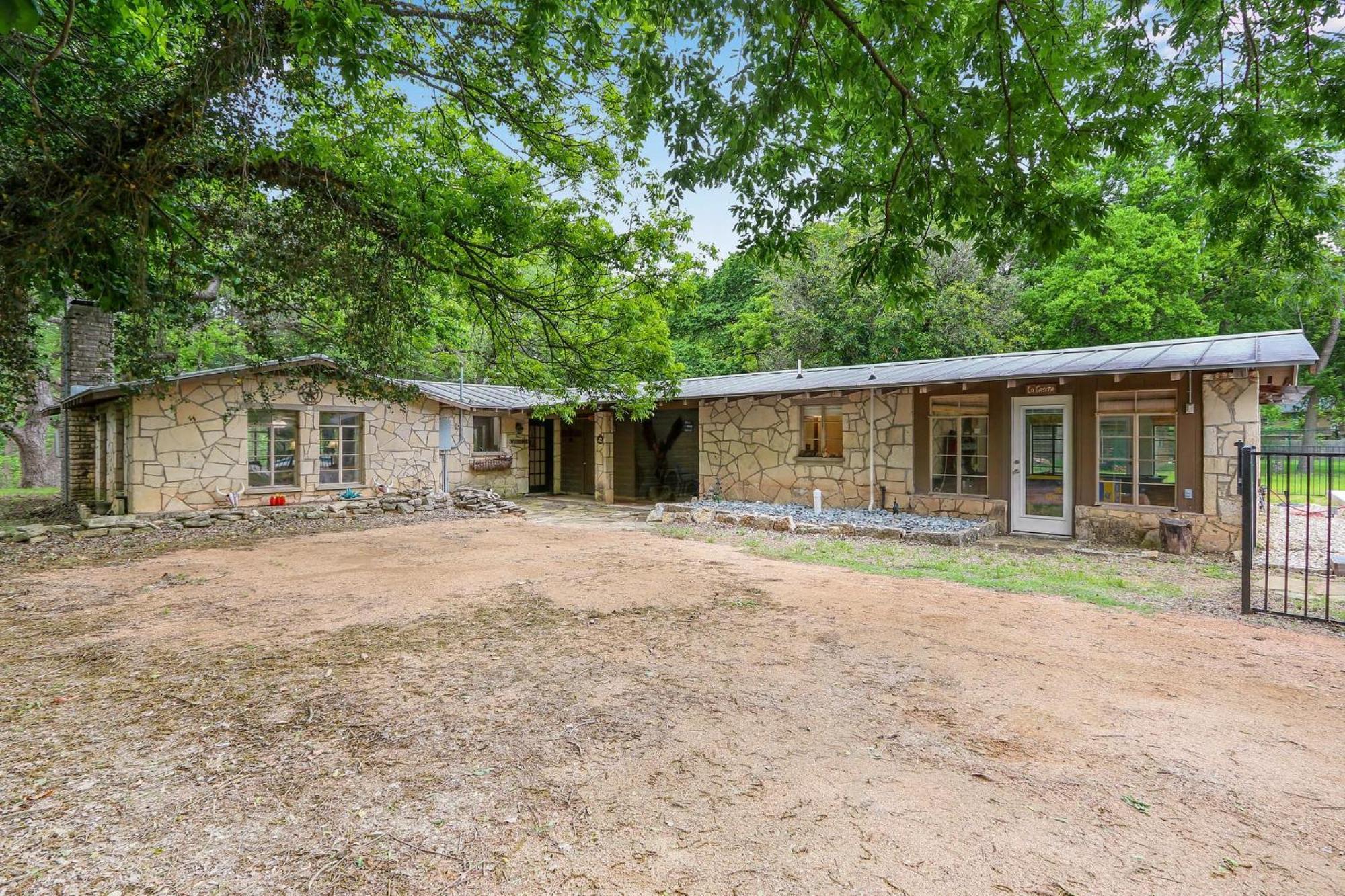 Rock House On Cypress Creek Villa Wimberley Exterior photo